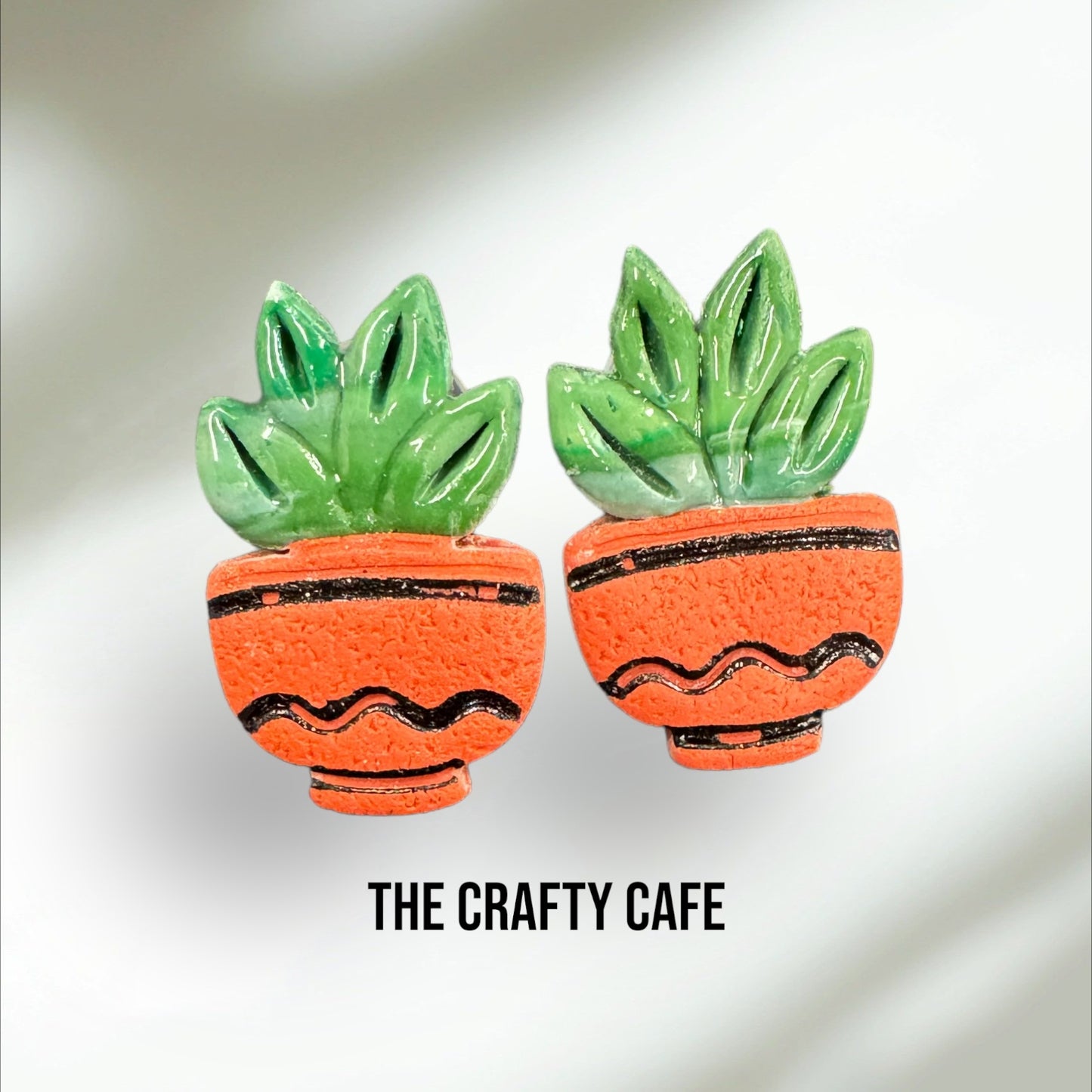 Stud Planter Earrings