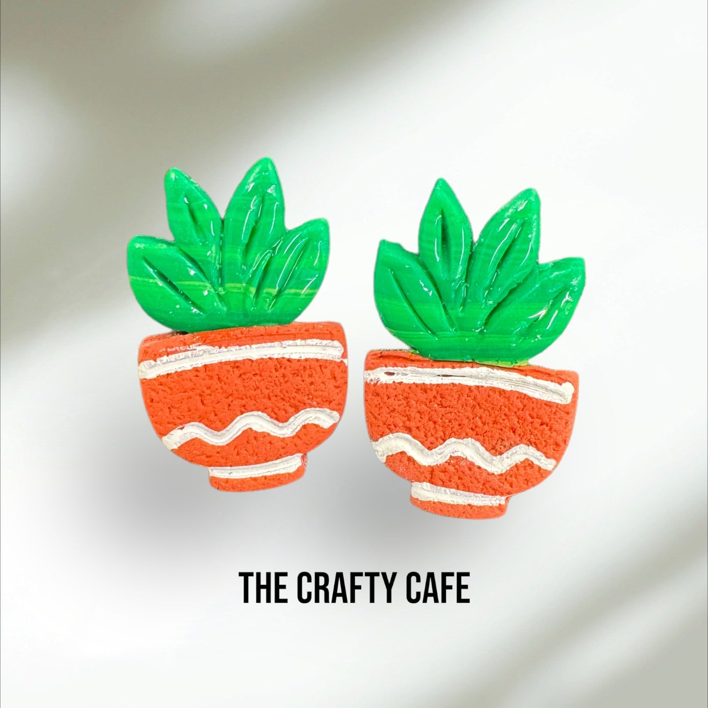 Stud Planter Earrings